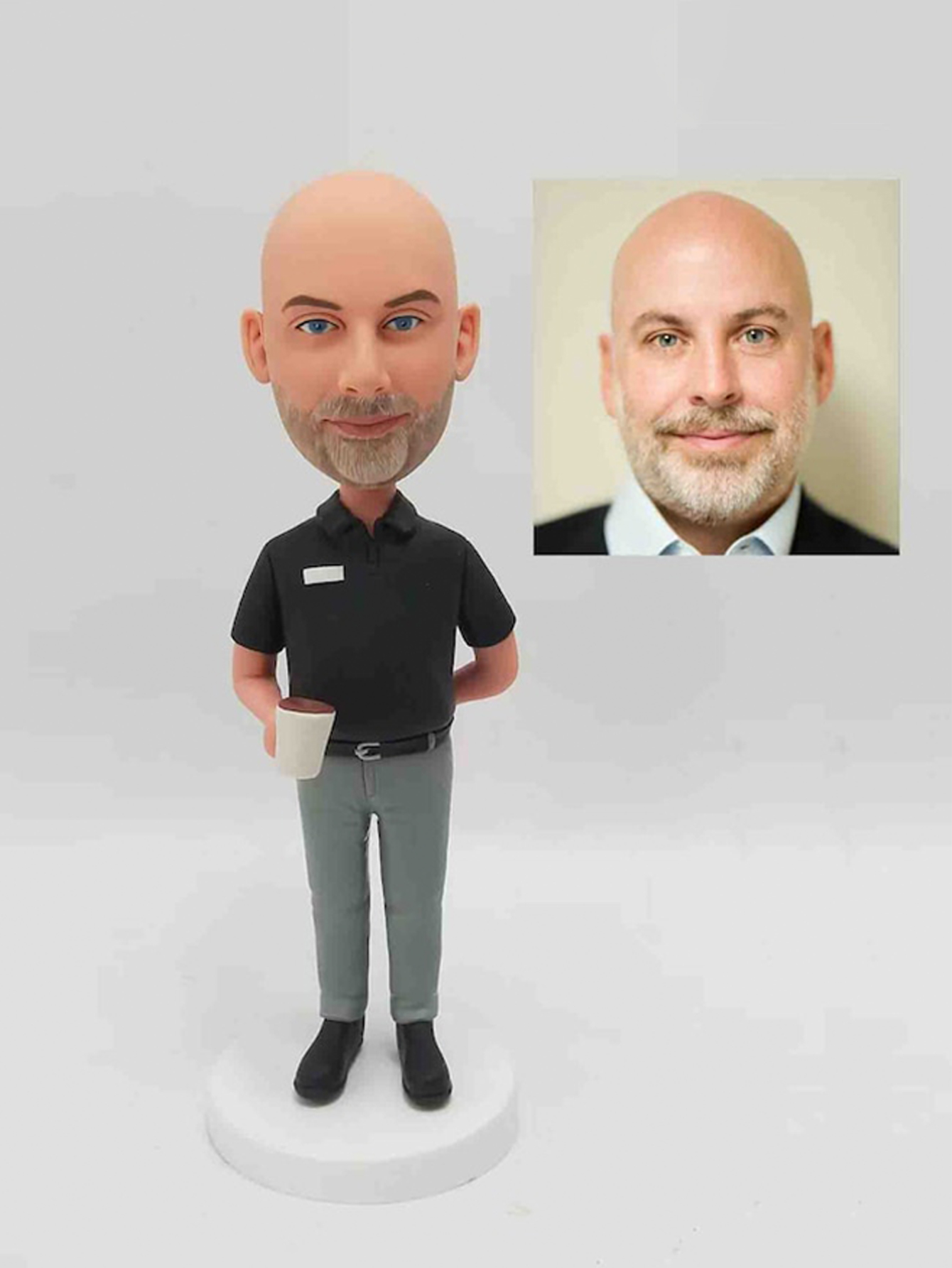 Custom Men's Figurines Personalized Fishing Gifts